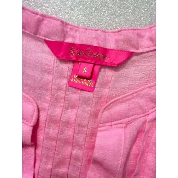 Lilly Pulitzer Sarasota Tunic Top in color Mandevilla Baby Small - Picture 6 of 6